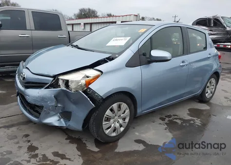 2013 Toyota Yaris Le из США, поврежденный, VIN JTDKTUD39DD542711